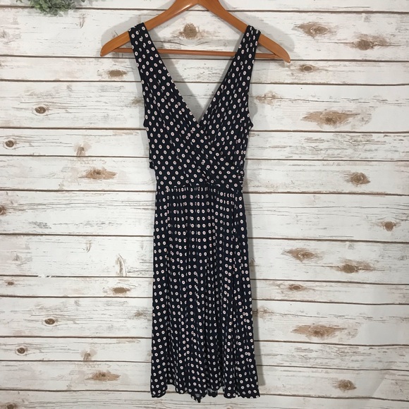 LOFT NAVY BLUE TANK DRESS SIZE XS - Picture 6 of 6